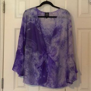 Purple blouse